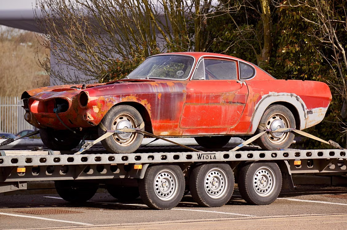 Classic coupe — pre-restoration